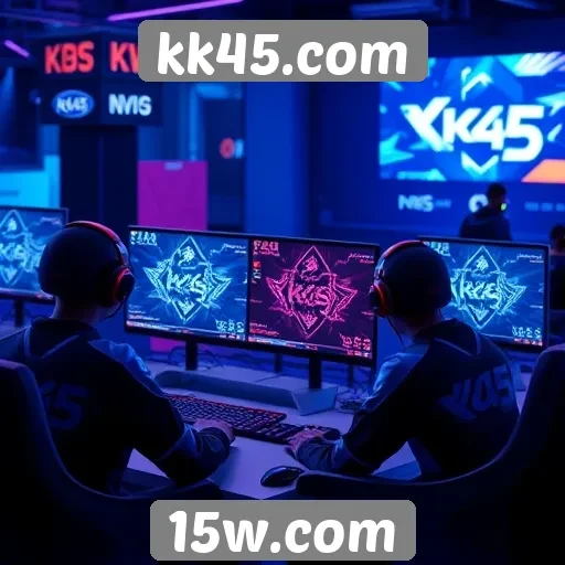 Plataforma kk45.com investe em eSports